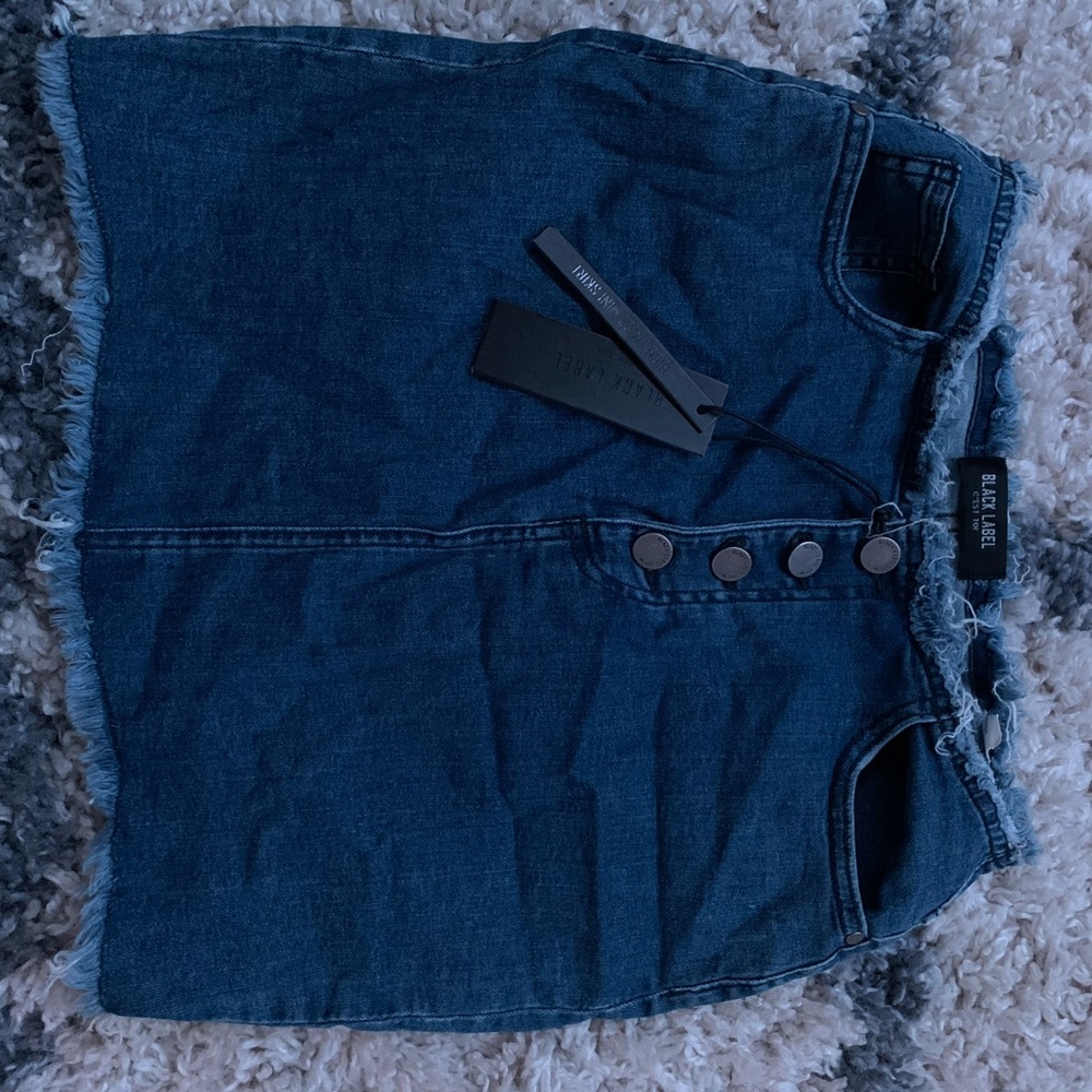 BLACK LABEL denim skirt NEVER WORN